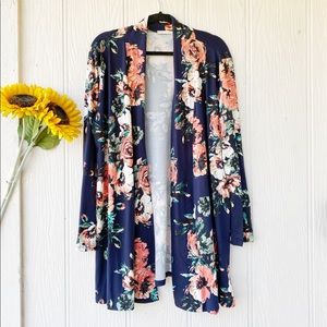 Reb & J Floral Cardigan